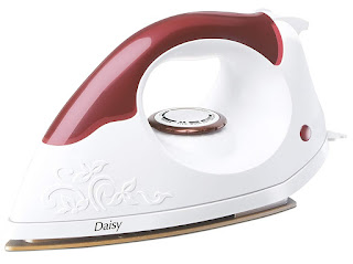 Morphy Richards Daisy 1000-Watt Dry Iron (White) - flip1deals