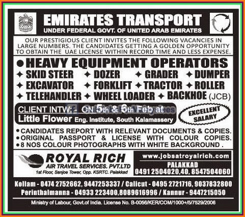 Emirates Transport Under Govt. of. United Arab Emirates