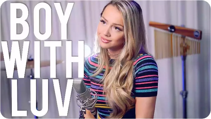 Emma Heesters Boy With Luv English Cover Lyrics Lyricscy