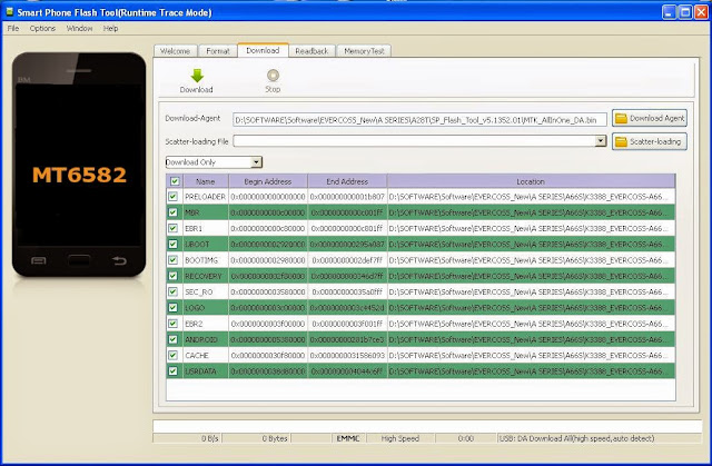 SPFlashtool v5.1352