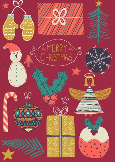 可愛いクリスマスのイラスト お洒落なクリスマスのスマホ壁紙 冬