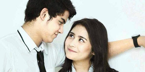 Foto Aliando dan Prilly Latuconsina