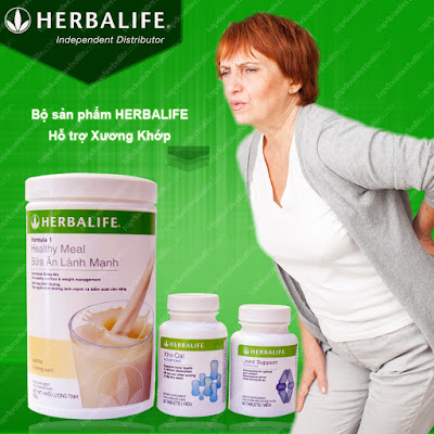 Sử dụng Herbalife cho người bệnh xương khớp