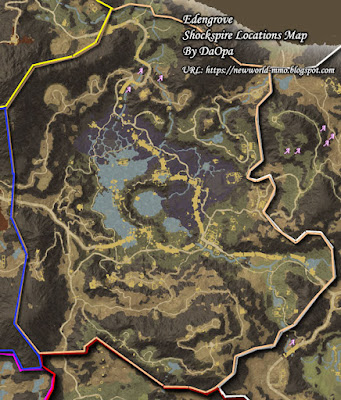 Edengrove shockspire locations map