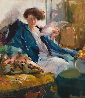 Elizabeth Sparhawk Jones - Lady with a Fan