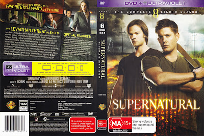 Capa DVD Supernatual T8