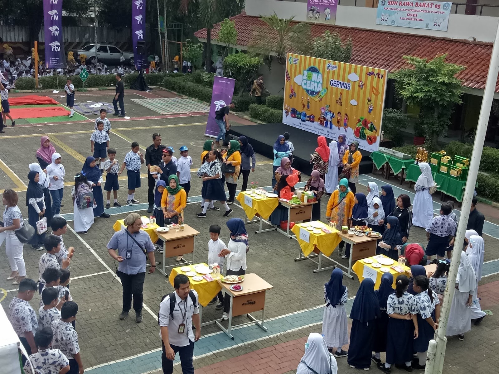 SartikaSamosir com Edukasi Kesehatan Zona Ceria Germas 