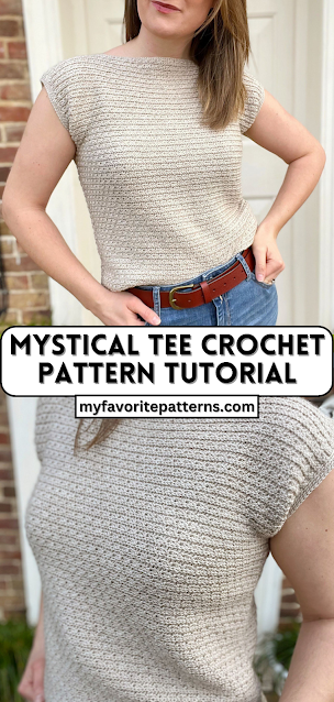 Mystical Tee Crochet Pattern Tutorial