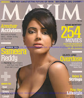 Sameera, Reddy, Sizzling, from, Maxim, Magazine, 2009