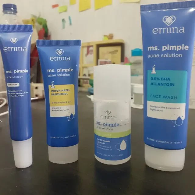 Urutan Pemakaian Ms. Pimple Emina