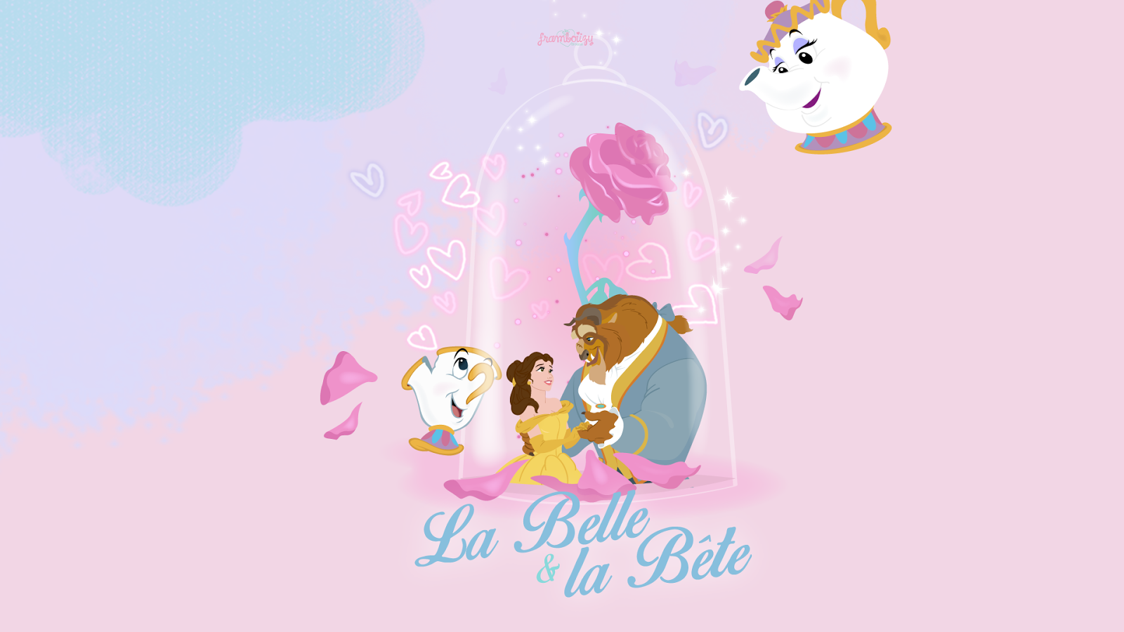 Wallpaper 10 La Belle La Bête Framboiizy
