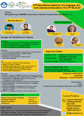Seminar Internasional di Universitas Negeri Medan: The 5th ISLALE