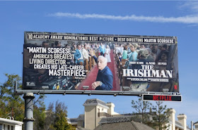 Irishman Oscar nominee billboard