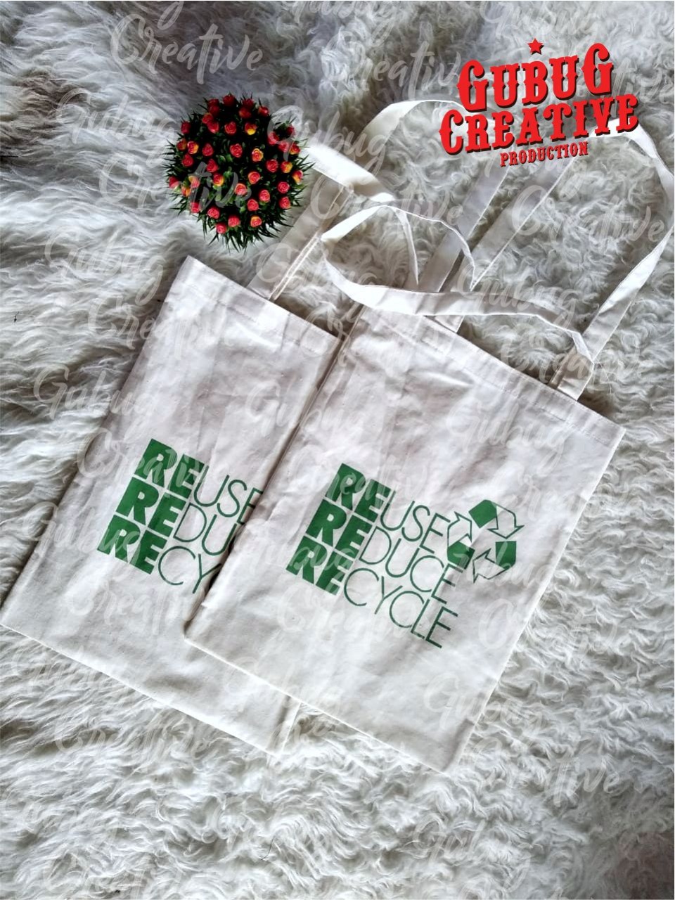 totebag blacu  - Tote Bag Gambar Kucing di Tolikara