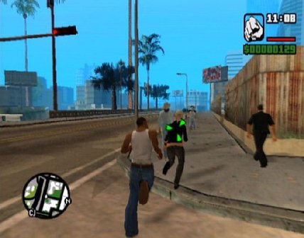 Berikut adalah Screenshot Grand Theft Auto San Andreas