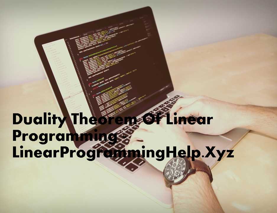 Push Principle Linear Programming