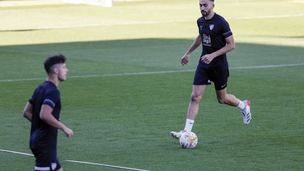 Málaga, jornada de entrenamiento con la novedad de Juande