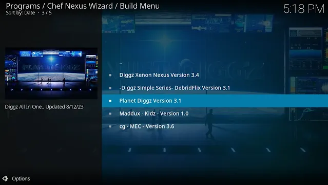 How to Install Planet Diggz Kodi Build All in One Diggz Builds