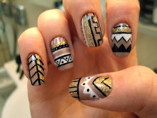 9 Easy And Eye Catching Nail Art Designs Gallery