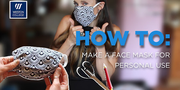 Tutorial De Costura De Máscara Facial de Pano DIY