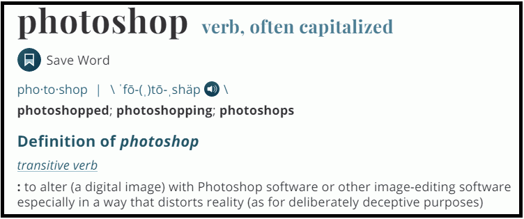 Photoshop meaning