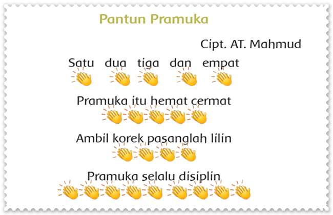 Pantun Pramuka