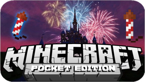 Minecraft PE: Fireworks Mod (Havai Fişek Modu)  0.10.4 