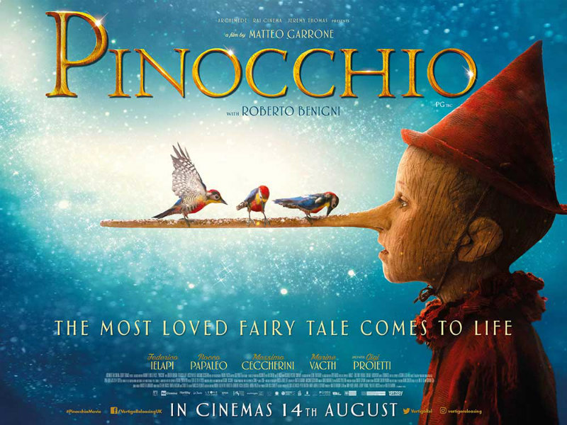 pinocchio 2020 poster