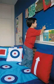 COMO ORGANIZAR LOS JUGUETES DE LOS NIÑOS EN EL DORMITORIO INFANTIL by dormitorios.blogspot.com