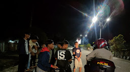 Cegah Balap Liar, Polisi Aceh Singkil Patroli Malam Hari