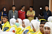 Bupati Pantau Pelepasan CJH Asal Soppeng di Makassar