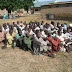 80 Boko Haram terrorists surrender to the Army in Bama today