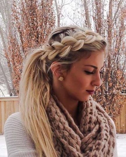 best braid hairstyle for this winter