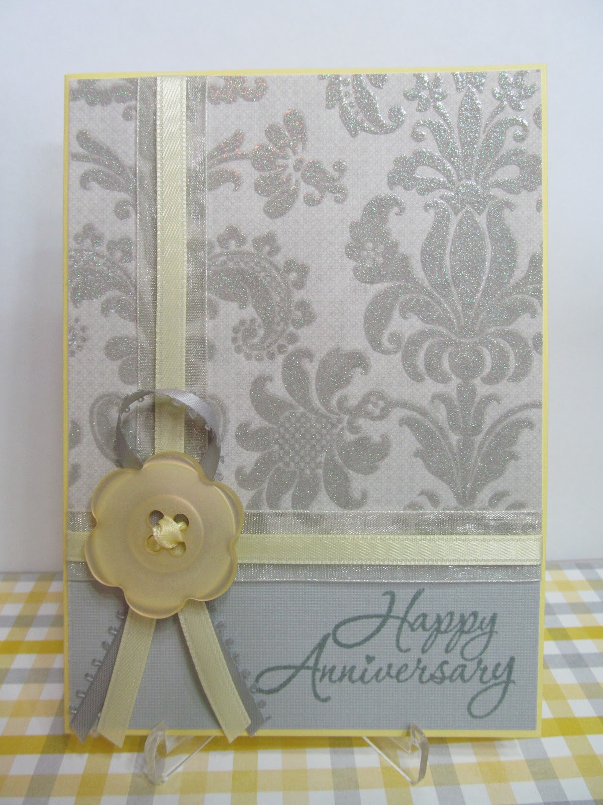 Handmade Anniversary Card