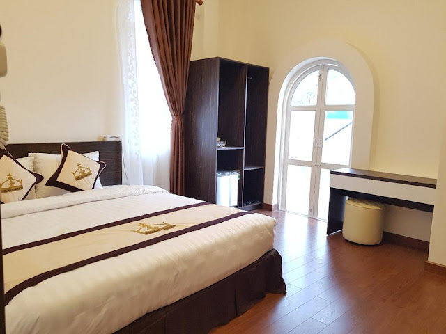 Phòng Giường King Có Ban Công - Khách Sạn Đà Lạt 2 Sao Giá Rẻ HOANG TRIEU HOTEL-04a