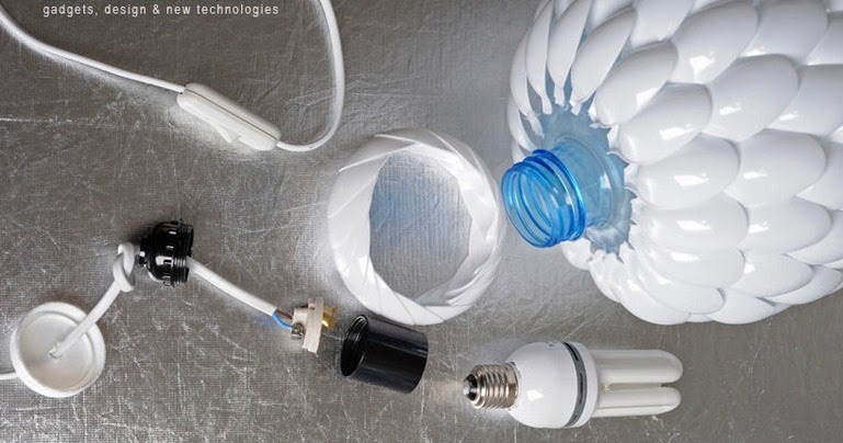  Cara  Bikin  Lampu Hias Menawan dari Sendok Plastik 