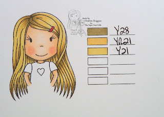 The Paper Nest Dolls - Copic Hair Color