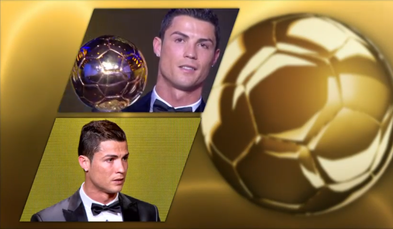 Cristiano Ronaldo se lleva el Balón de Oro 2013