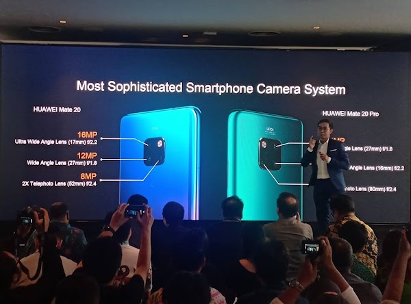 Huawei Mate 20 dan Mate 20 Pro Hadir di Indonesia