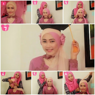 Tutorial Hijab Wisuda