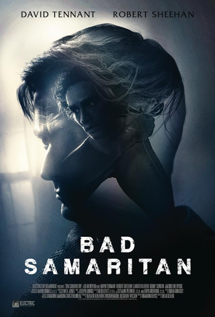 Movie poster for the 2018 horror thriller Bad Samaritan, starring David Tennant and Robert Sheehan