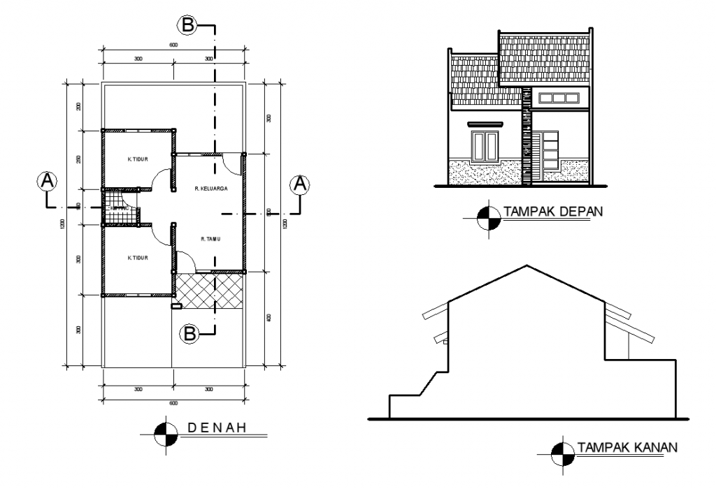 5 Contoh Denah Rumah Sederhana 2013 Inspirasi Desain 