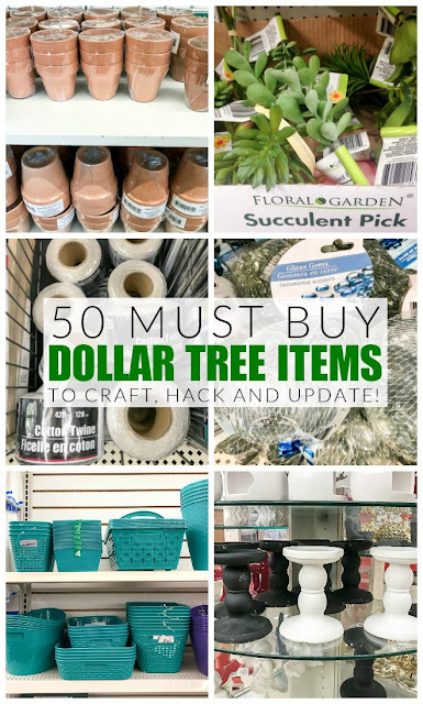 The best Dollar Tree items to craft, hack and update