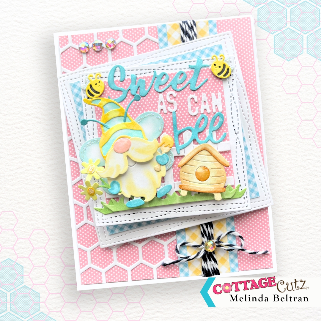 Sweet As Can Bee Gnome Card