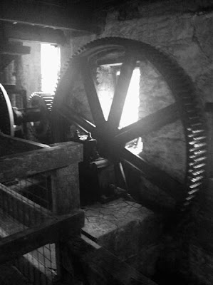 Stitch and Bear - Old gears at the Old Kilbeggan Distillery