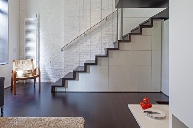 Minimalist designed staircase