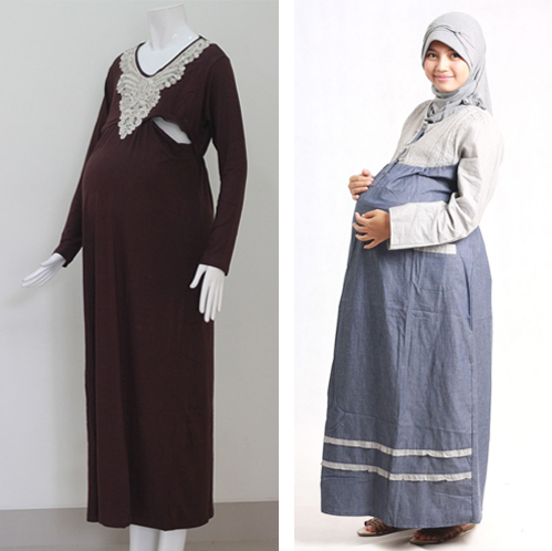 model baju hamil gamis