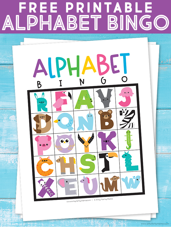 Free Printable Alphabet Bingo