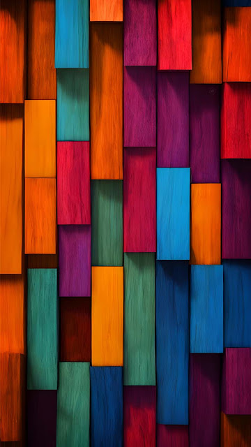 Colorful Wood Tiles iPhone Wallpaper 4K is a unique 4K ultra-high-definition wallpaper available to download in 4K resolutions.