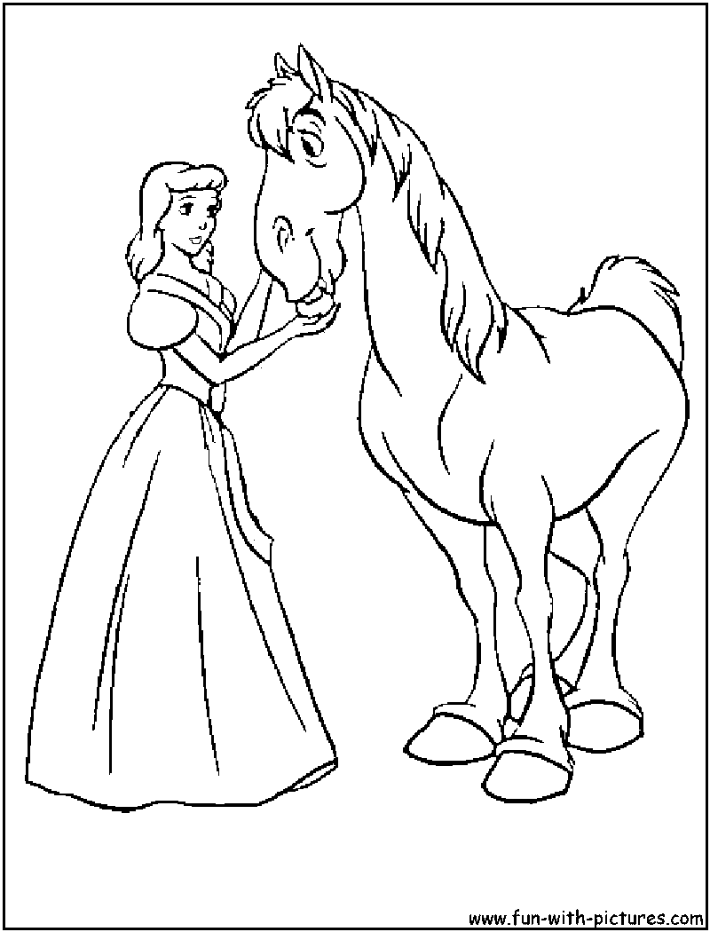 Princess Coloring Pages Free